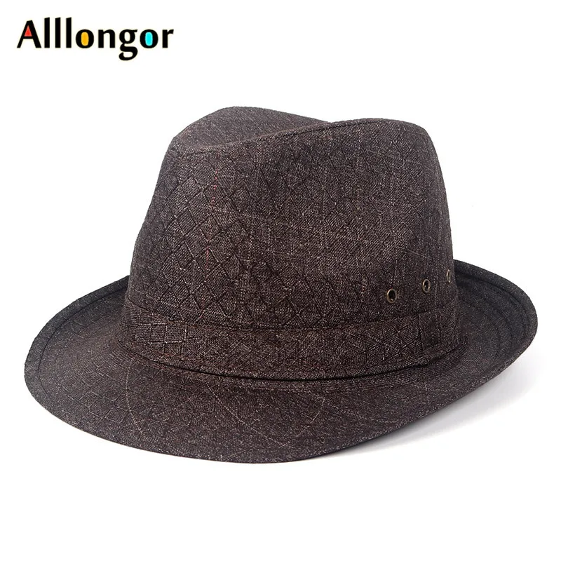 Новинка 2020 Повседневная Осенняя короткая шляпа chapeu Fedora мужская Панама