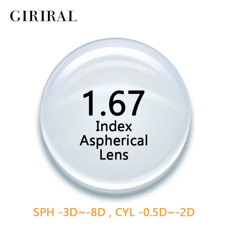 

Асферические линзы для глаз CR-39