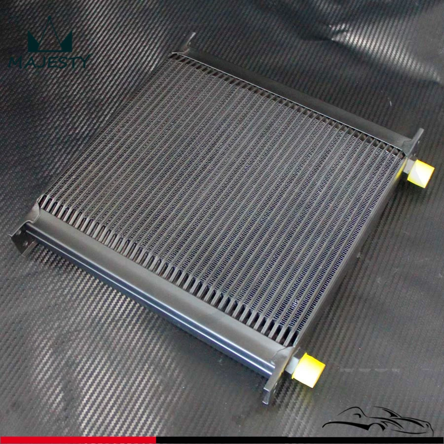 40 рядный Алюминиевый масляный радиатор двигателя и трансмиссии AN10 черный|cooler