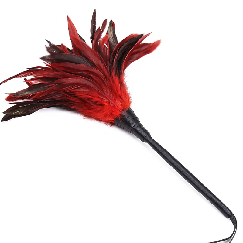 Взрослых Фетиш Секс-игрушки для женщин мягкая перо Tickler озорной садо