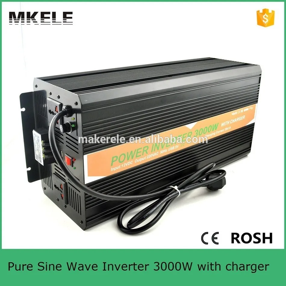 

MKP3000-122B-C высокоэффективный немодулированный инвертор немодулированного синусоидального сигнала 3000 Вт 12 В 220 В немодулированный синусоидал...