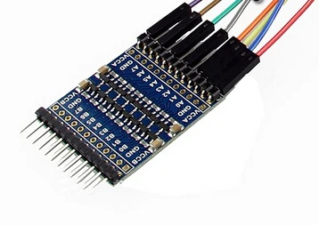 5 шт. Raspberry pi 8-канальный сдвиг уровня модуль 3 V 5V ввода-вывода Двунаправленный