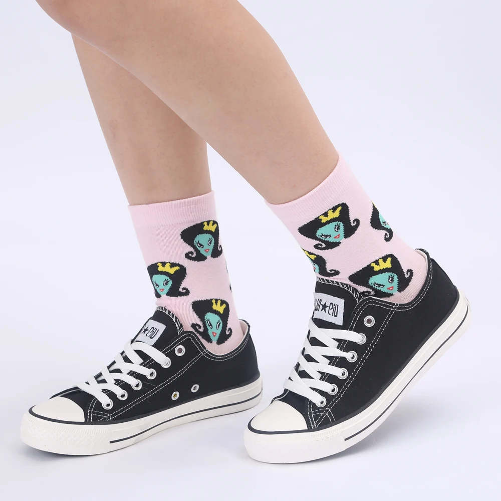 Модные женские носки Modeager из 75% хлопка в Корейском стиле|fashion woman socks|women fashion sockswomen