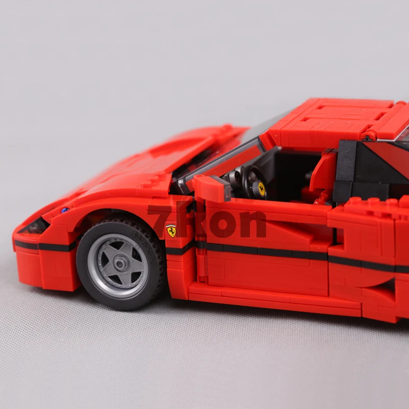001 21004 ferrarie F40 спортивный автомобиль модель строительные блоки Наборы Кирпичи