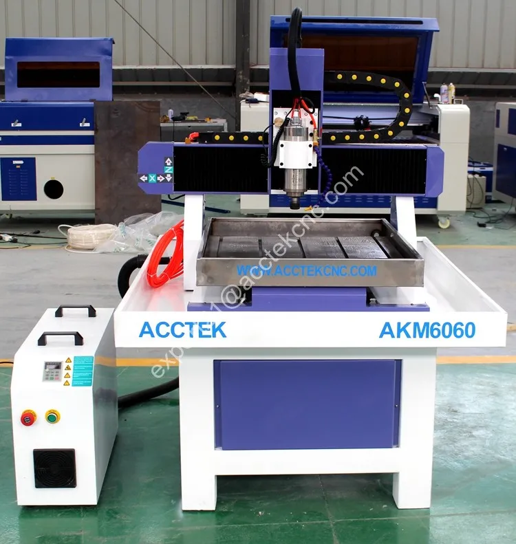 CNC вертикальный обрабатывающий центр/мини фрезерный станок цена AKM6060 4040|Фрезы по