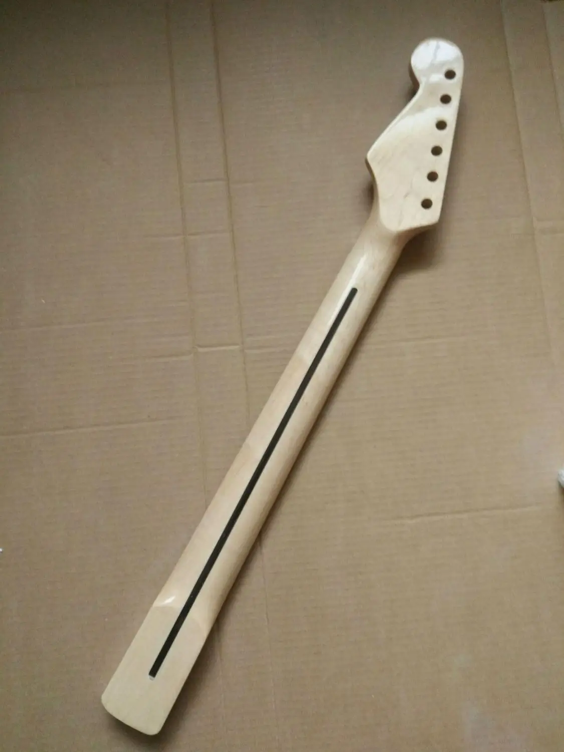 Новый Полный scalloped гитары шеи замена 22 лада клен ST стиль Floyd rose nut|Гитары| |