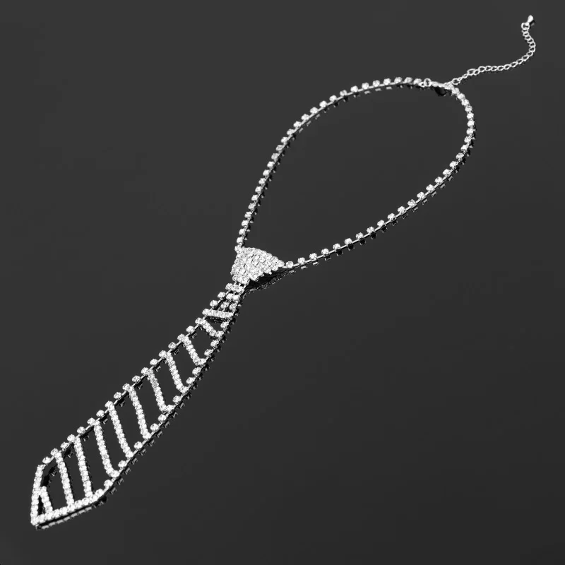 YFJEWE модное серебряное ожерелье со стразами для свадьбы N072|fashion statement necklace|statement