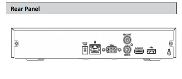 Видеорегистратор Dahua EZ IP 4CH NVR 8CH H.265 + H.264 кодек декодирование до 8MP разрешение