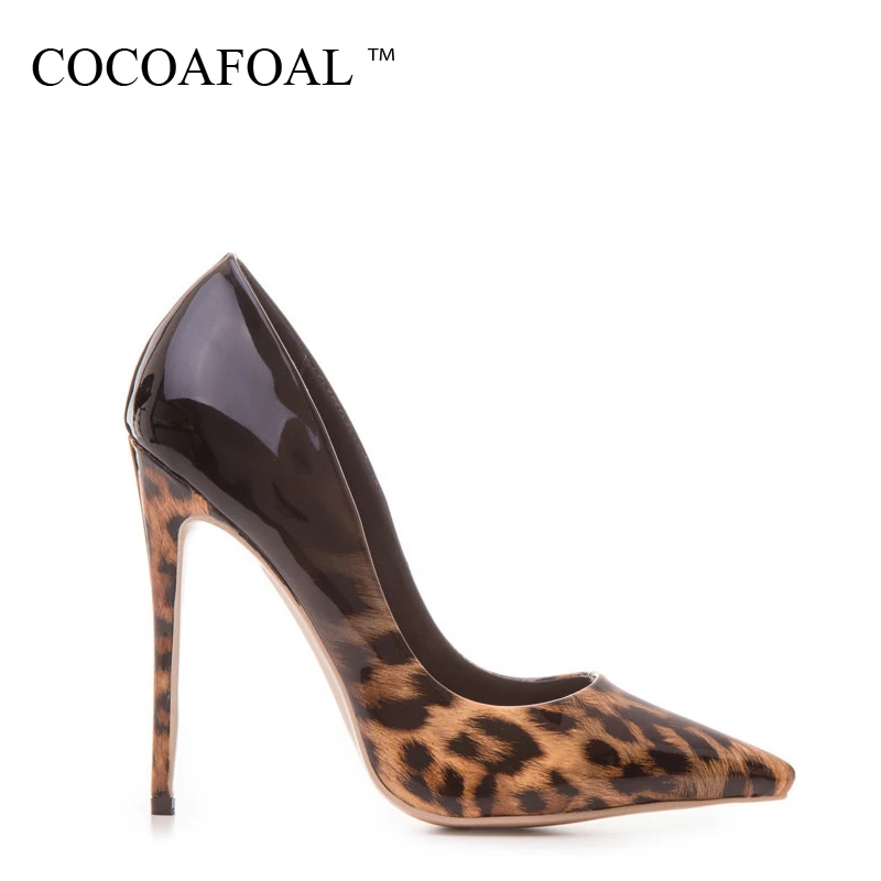 Туфли лодочки женские с леопардовым принтом 33 43 см|high heel shoes|heel shoesleopard pumps |