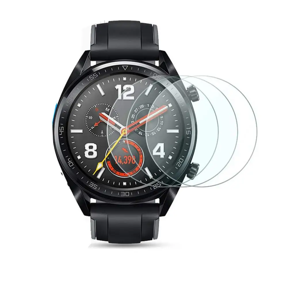 Закаленное стекло пленка для huawei Watch GT Спортивные умные часы Защитная экрана