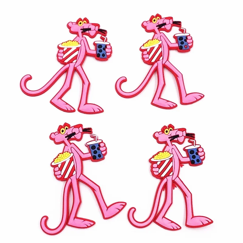 4 шт./компл. милый мультяшный розовый пантера мягкие Аксессуары для декора