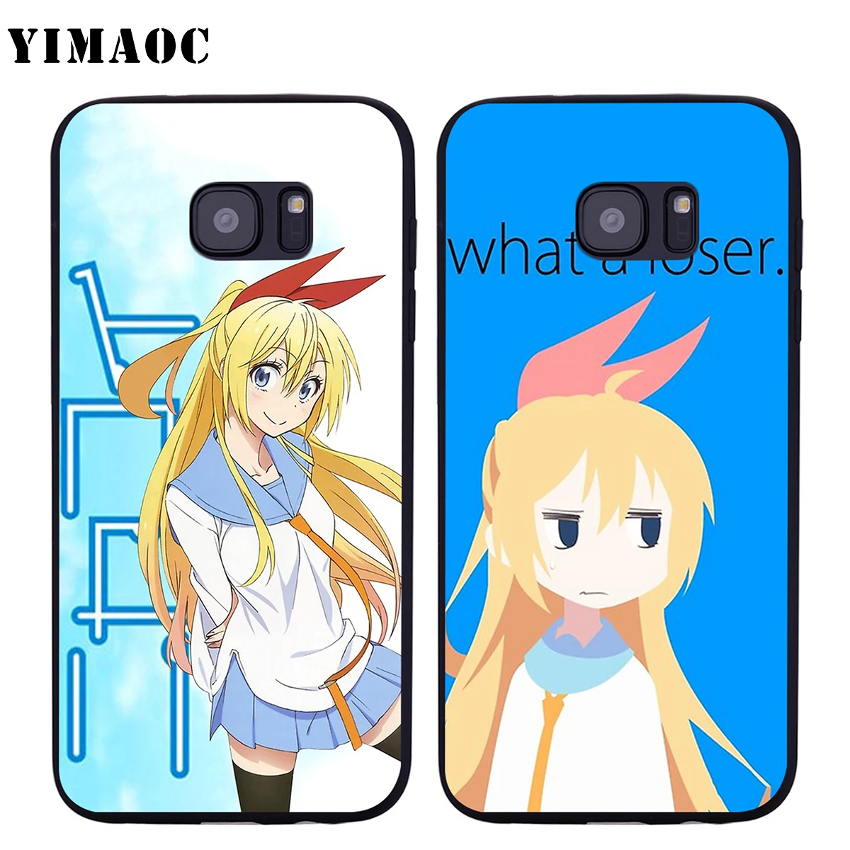 YIMAOC Nisekoi чехол для Samsung Галактики A7 A8 A9 A10 A20 A30 A40 A50 A70 M10 M20 M30 S10e J6 плюс | Мобильные