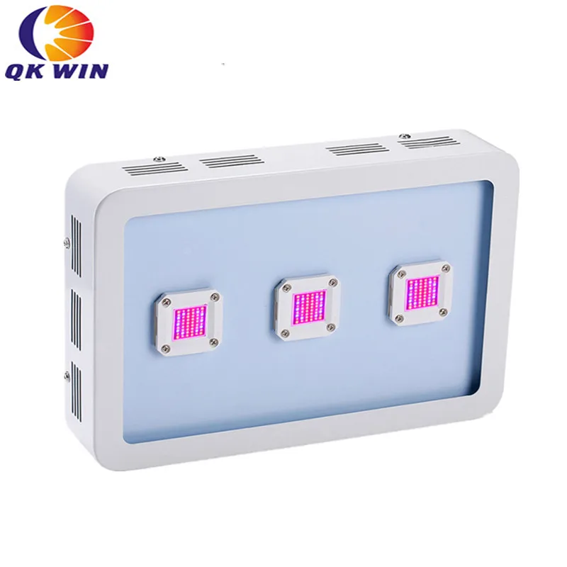 Qkwin S6 COB LED GROW LIGHT 1800W with 6pcs 300W led Full spectrum with dual LENS for high par value