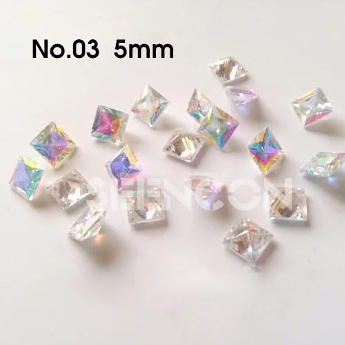 10 шт. прозрачные Стразы для ногтей с острым конским глазом|rhinestone necklace|rhinestone