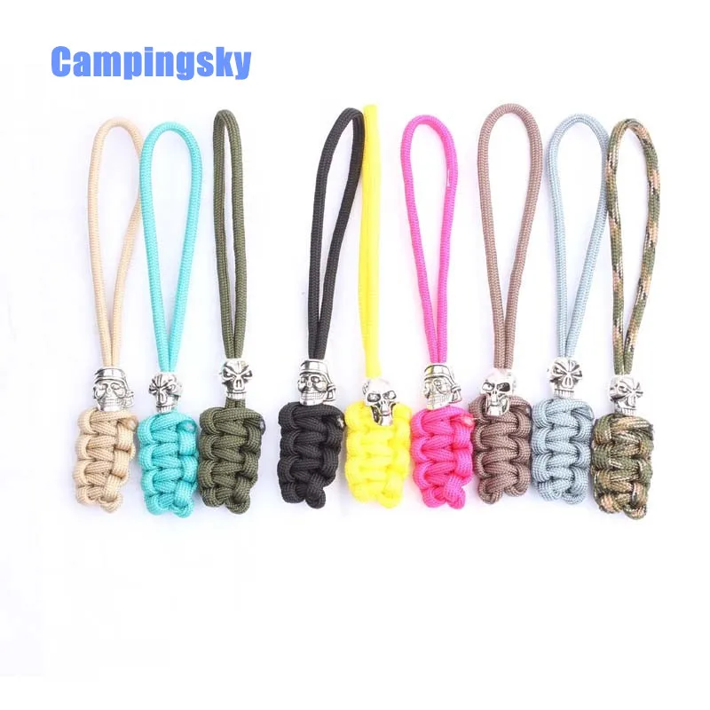 CAMPINGSKY 7 жильный парашютный шнур трос фонарик верёвка набор для выживания на