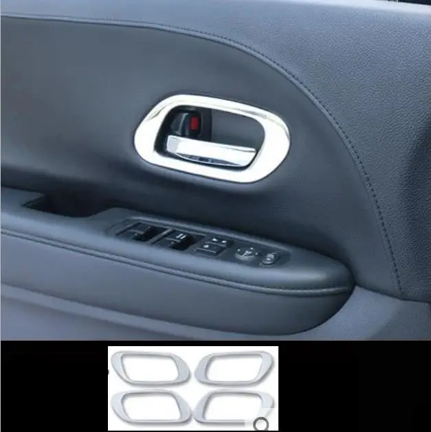 4PCS Car Door Window Switch Cover Trims/ Inner door bowl decorative frame For Honda Vezel / XR-V Interior Decoration styling | Автомобили