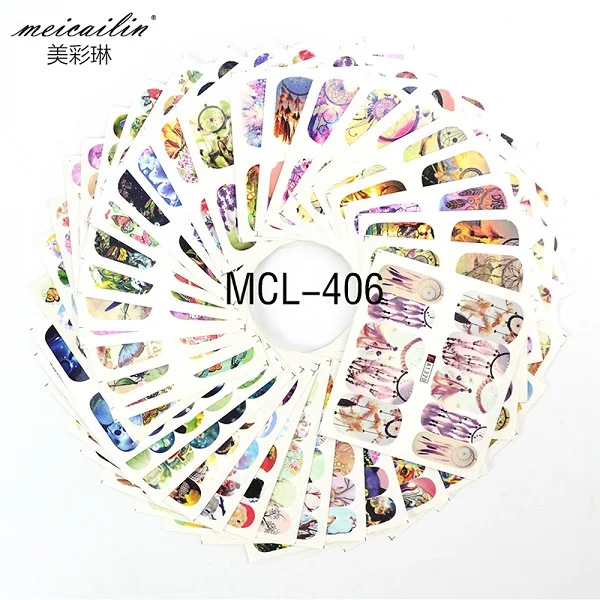 50pcs per lot 50 листов мультфильм наклейки s смешанные карманный внешний аккумулятор дизайн ногтей наклейки водяной знак наклейки DIY украшения для инструменты для ногтей красоты - Цвет: 50pcs per lot
