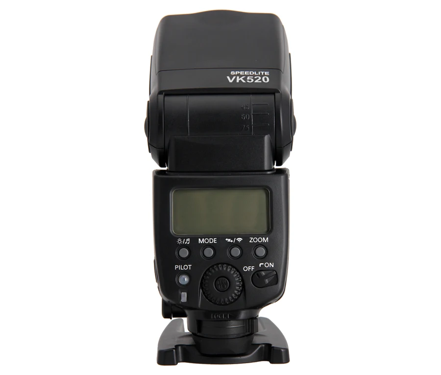 Voking 2 4G Беспроводная синхронизация Вспышка Speedlite VK520 N для Nikon D60 D90 D3000 D3100 D3200 D5000 D5100