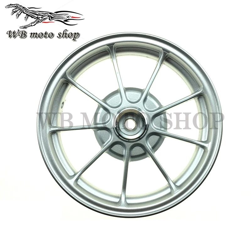 Мотоцикл изменение колеса дисковый тормоз для DIO AF18 AF27 AF28 Z4 ZX AF34 AF35 10-дюймовая шпилька для Алюминий сплава передние задние колеса обода новой