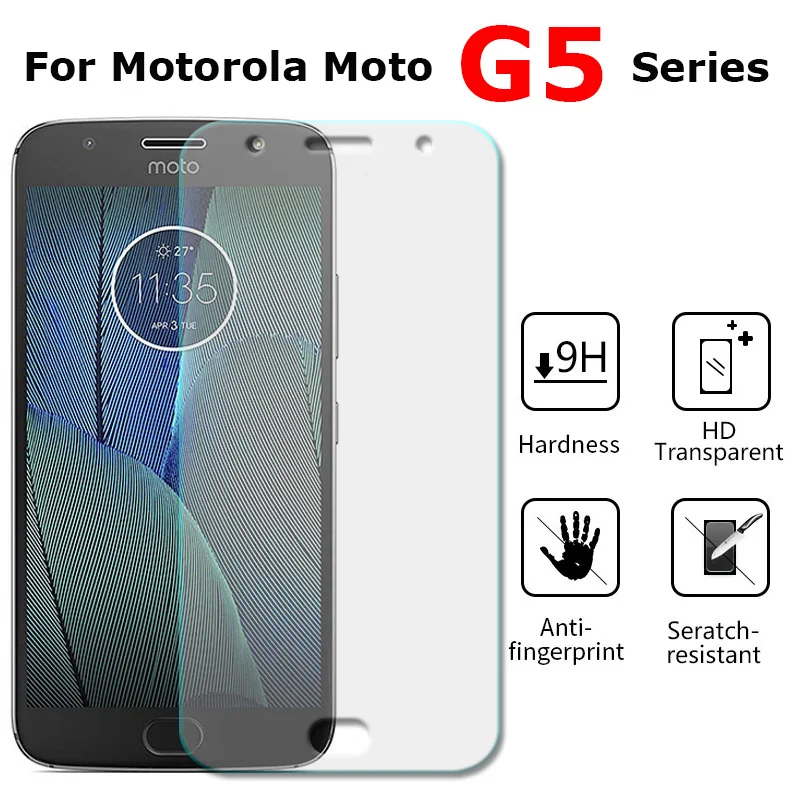 Защитное стекло для Motorola Moto G5 Plus S Защитная пленка экрана Tremp G5S G5Plus защитная из