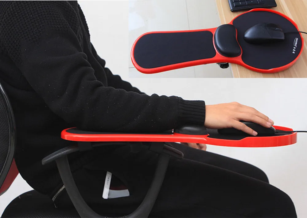 

Удобные силиконовые коврики для мыши с поддержкой запястья, Ширина 22 см, 2 способа использования, ABS