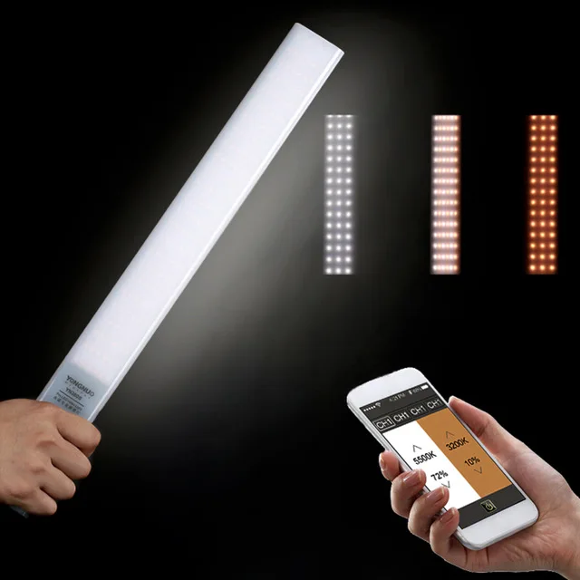 YONGNUO YN360S ручной светодиодный видео свет 3200k до 5500k Ice Stick профессиональный фото LED yn