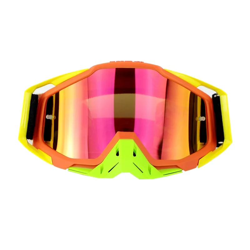 YH05-Orange Color LY-100 бренд, оригинальная посылка, очки для мотокросса, ATV Casque, мотоциклетные очки, очки для гонок, мотоцикла, велоспорта, CS Gafas, солнцезащитные очки - Цвет: YH05-Orange Color