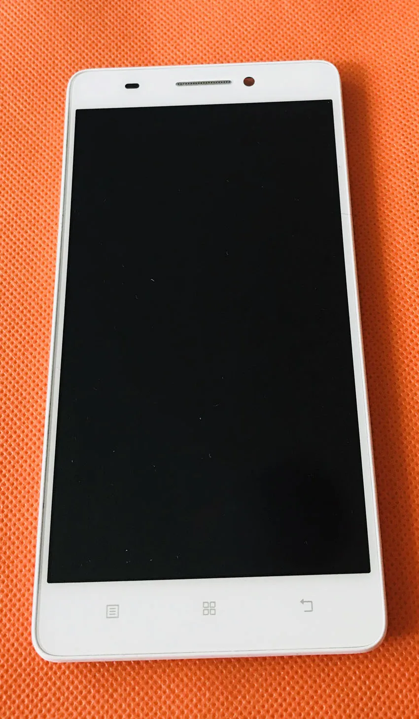 Оригинальный ЖК-дисплей б/у дигитайзер сенсорный экран рамка для Lenovo A7600-m
