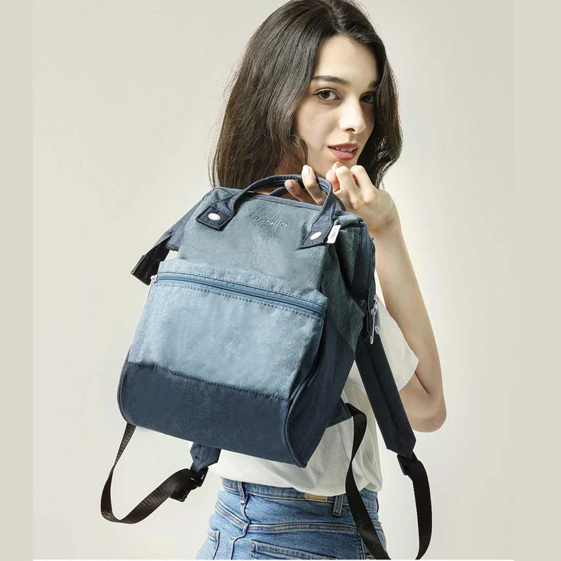 Xiaomi Youpin anello Colorful backpack Lightweight fabric Shock absorber sponge Easy storage Fashion backpack