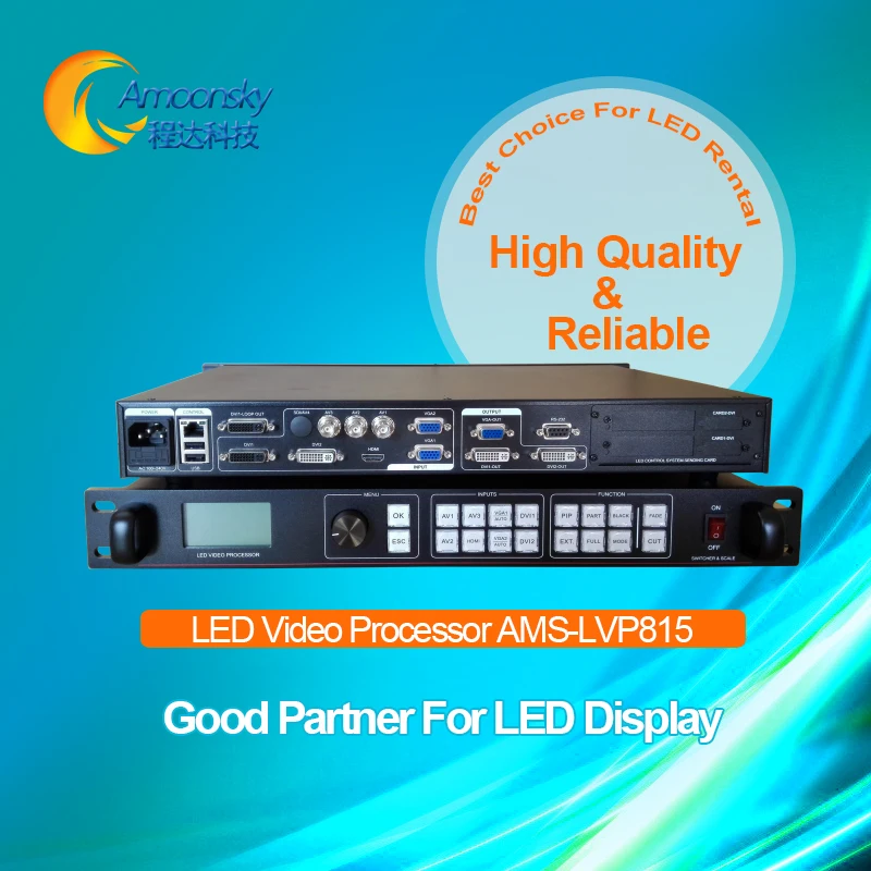 

Factory price led video processor AMS-LVP815 vga splitter vga switcher vga scaler compare with BCS-338S video controller
