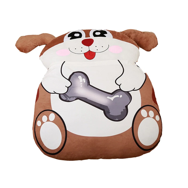 Dorimytrader Мультяшные животные собака кровать большой плюшевый мягкий Beanbag татами