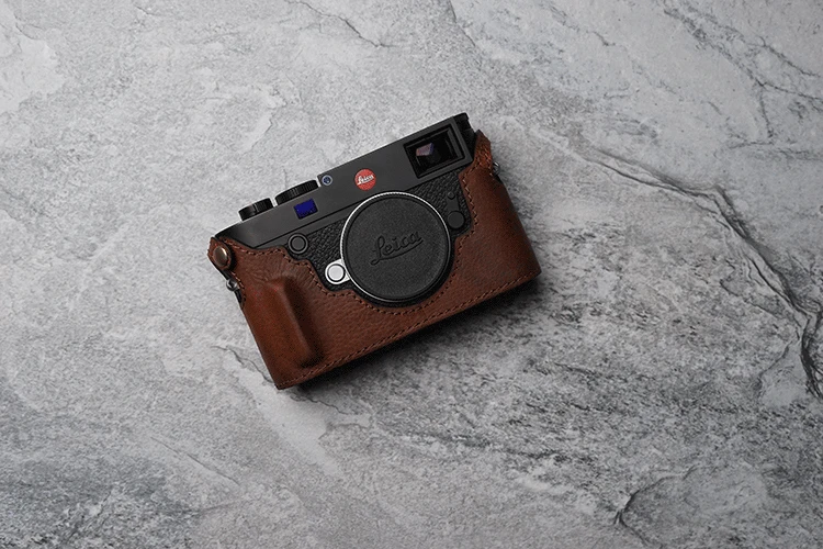 Mr. stone бренд натуральная кожа ручной работы чехол для камеры Leica M10 сумка половина тела Нижняя крышка