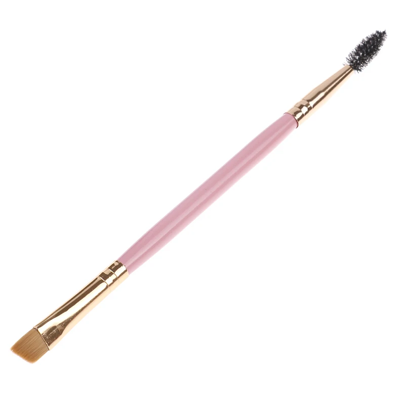 

1 Pcs New Double Head Eyelash Eyebrow BrushBrush Eyelash Eyebrow Cosmetics Beauty Tools Professional Beveled Spiral Brush