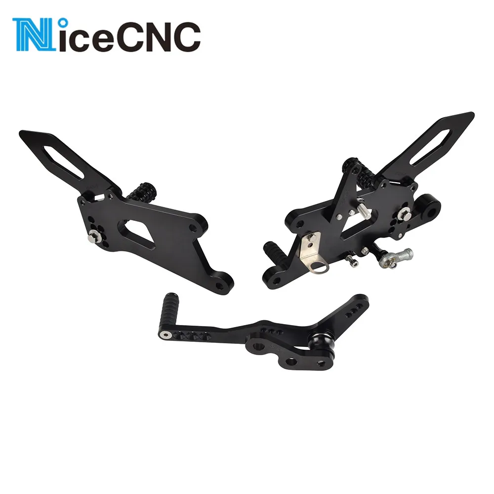 NICECNC Регулируемые задние комплекты подножки для триумфа Daytona 675R 675 R 2013-2016 2014