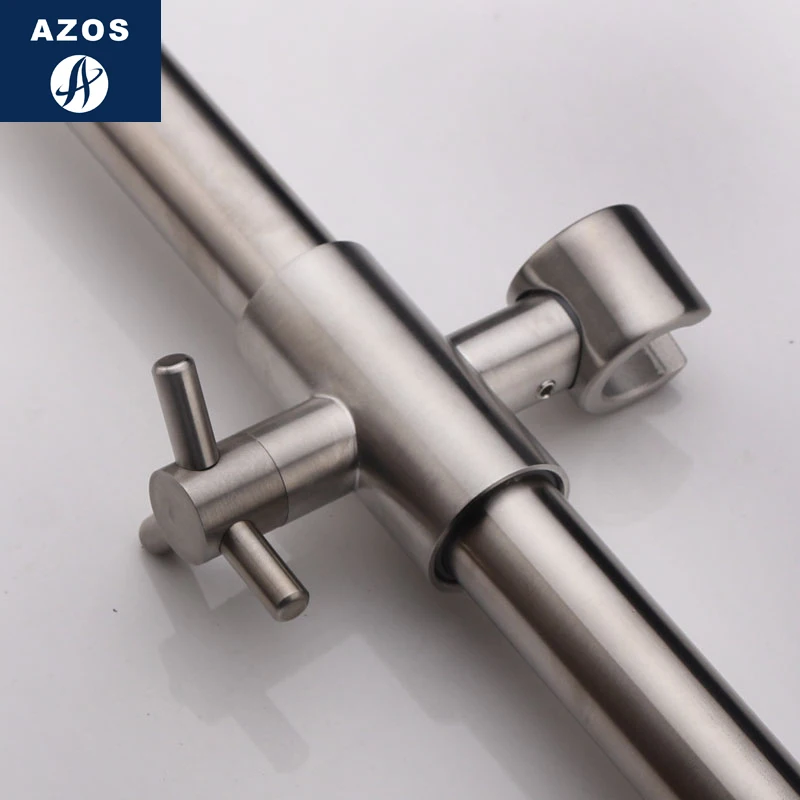 Azos штанга для душа SUS304 нержавеющая сталь подъемная и осенняя вращающаяся
