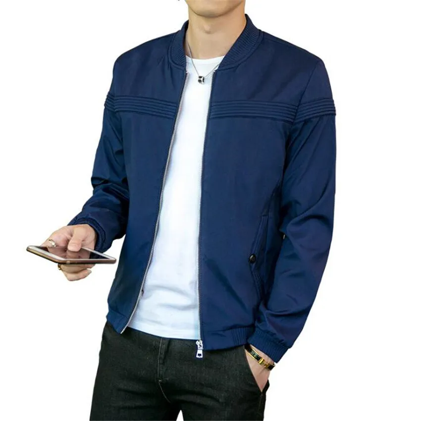 

2018, erkek ceket Durk blue 4XL