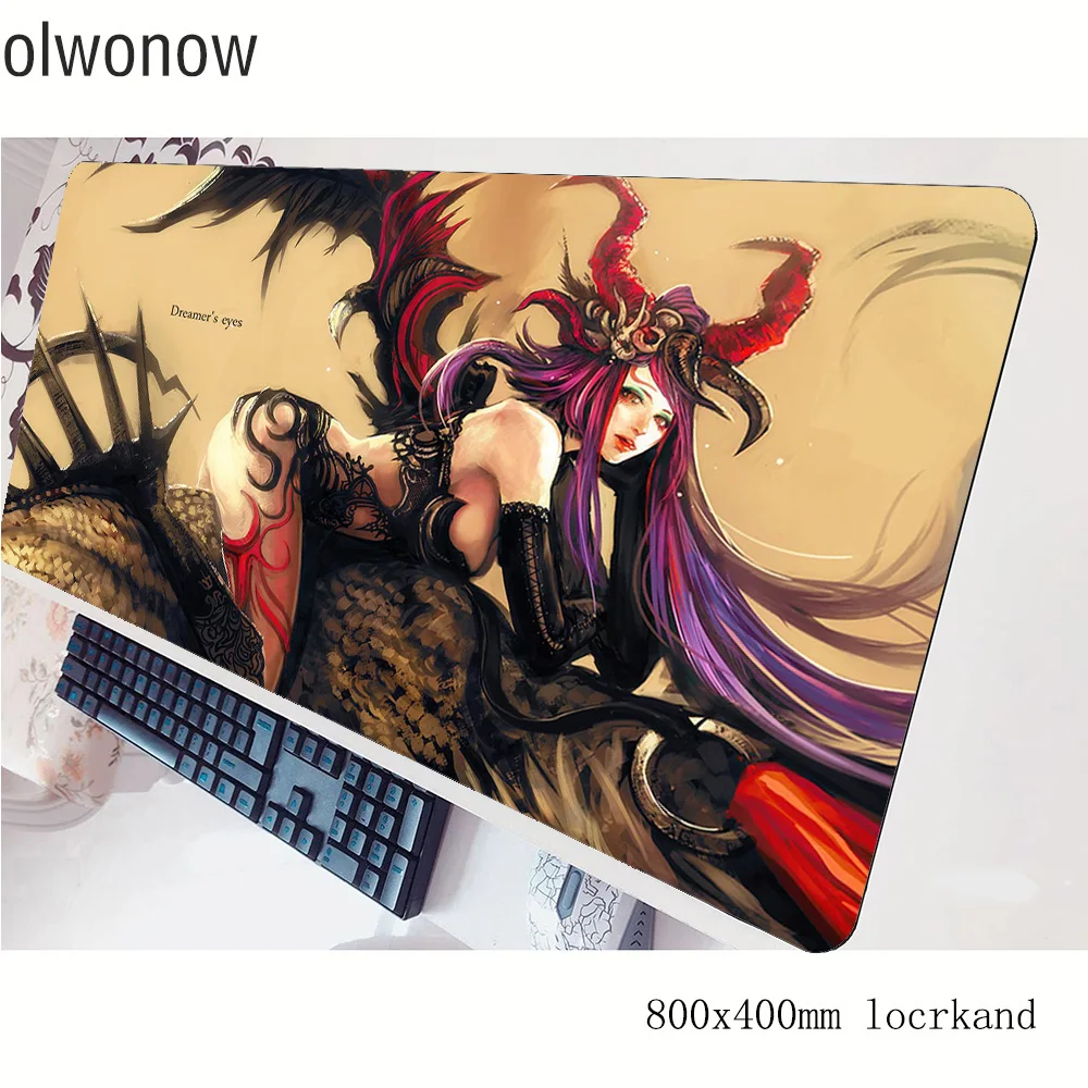Сексуальный коврик для мыши геймер рождественские подарки 800x400x3 мм игровой