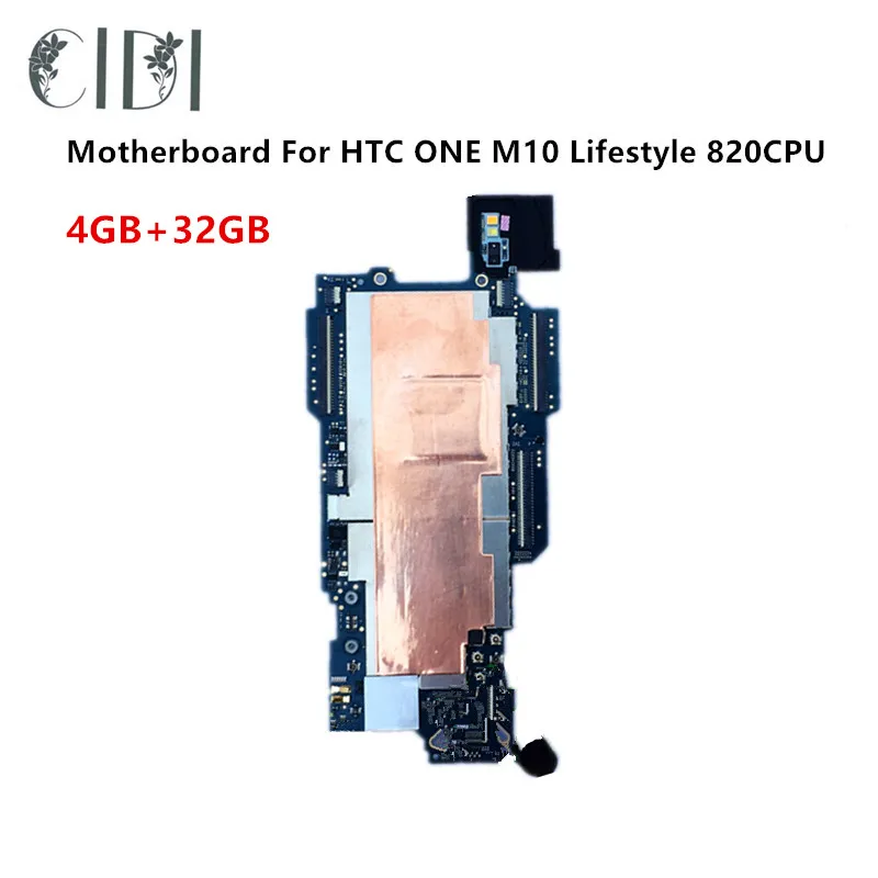 

Full Working Original Unlocked For HTC ONE 10 M10 820CPU Motherboard Logic Mother Circuit Board Plate