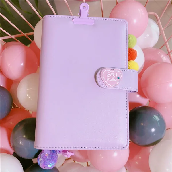 2019 INS Love Girls Planner Book Suit A6 спиральная записная книжка ручная книга поставка для