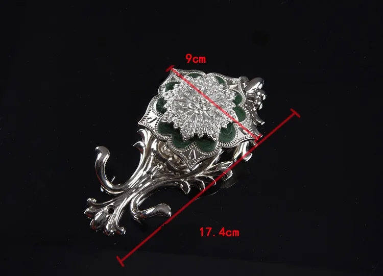 

AIBOULLY 2Pcs/set Fashion European Curtain Buckle Holder Hanger Bronze Display Rack Wall Hook Curtain Accessories