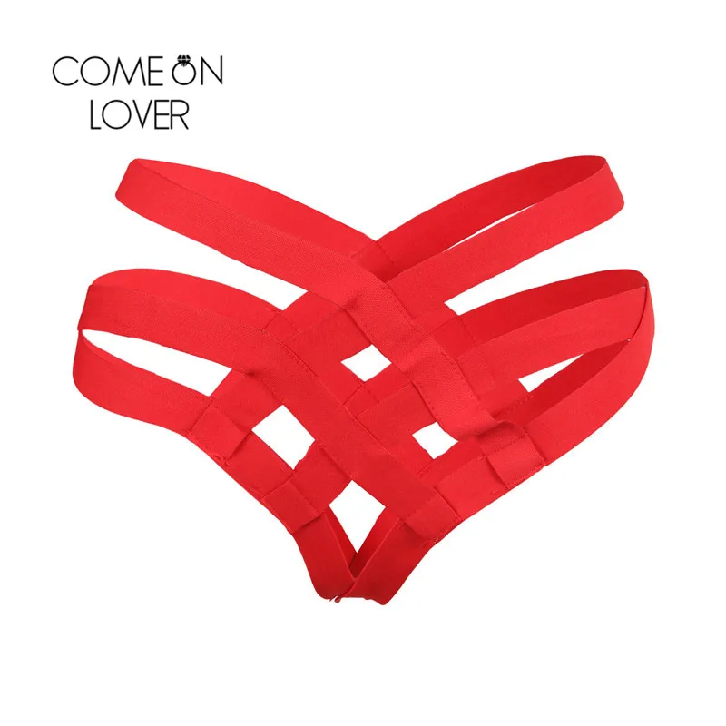 Comeonlover размера плюс сексуальные трусики сексуальная клетка бандаж женские