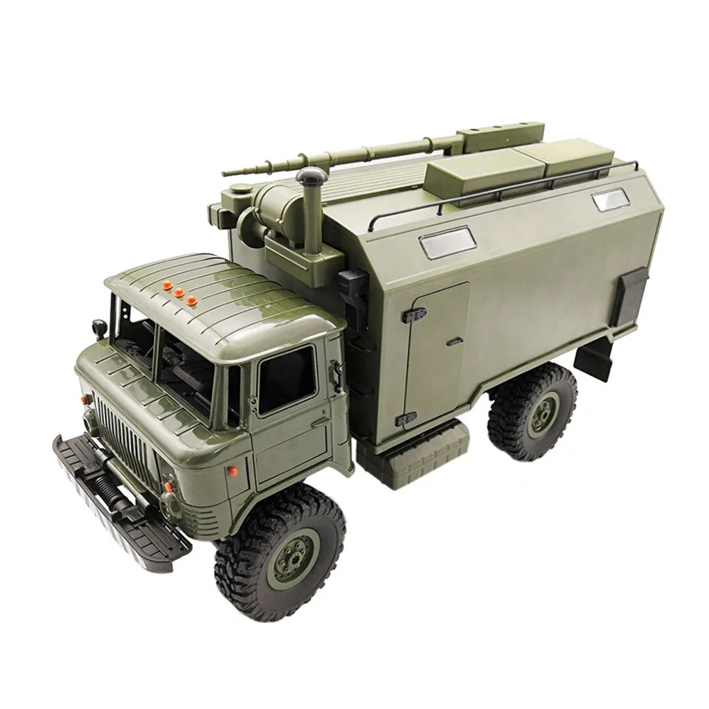 WPL B24ZH 1:16 2 4G 4WD RC автомобиль военный грузовик внедорожник рок трек RTR зеленый