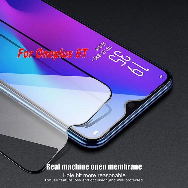 NOWAL 6D Защитная пленка для экрана Flim чехол OnePlus 5 T 6 9 H передняя крышка из