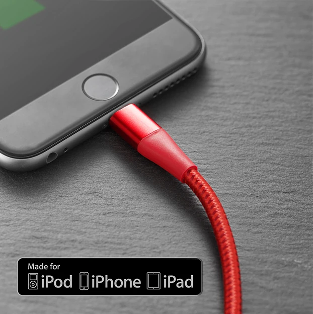 Anker+ II Lightning Кабель MFi сертифицированная Совместимость с iPhone X/8/8 Plus/7/7 Plus/6/6 Plus/iPhone 5/5S и многое другое