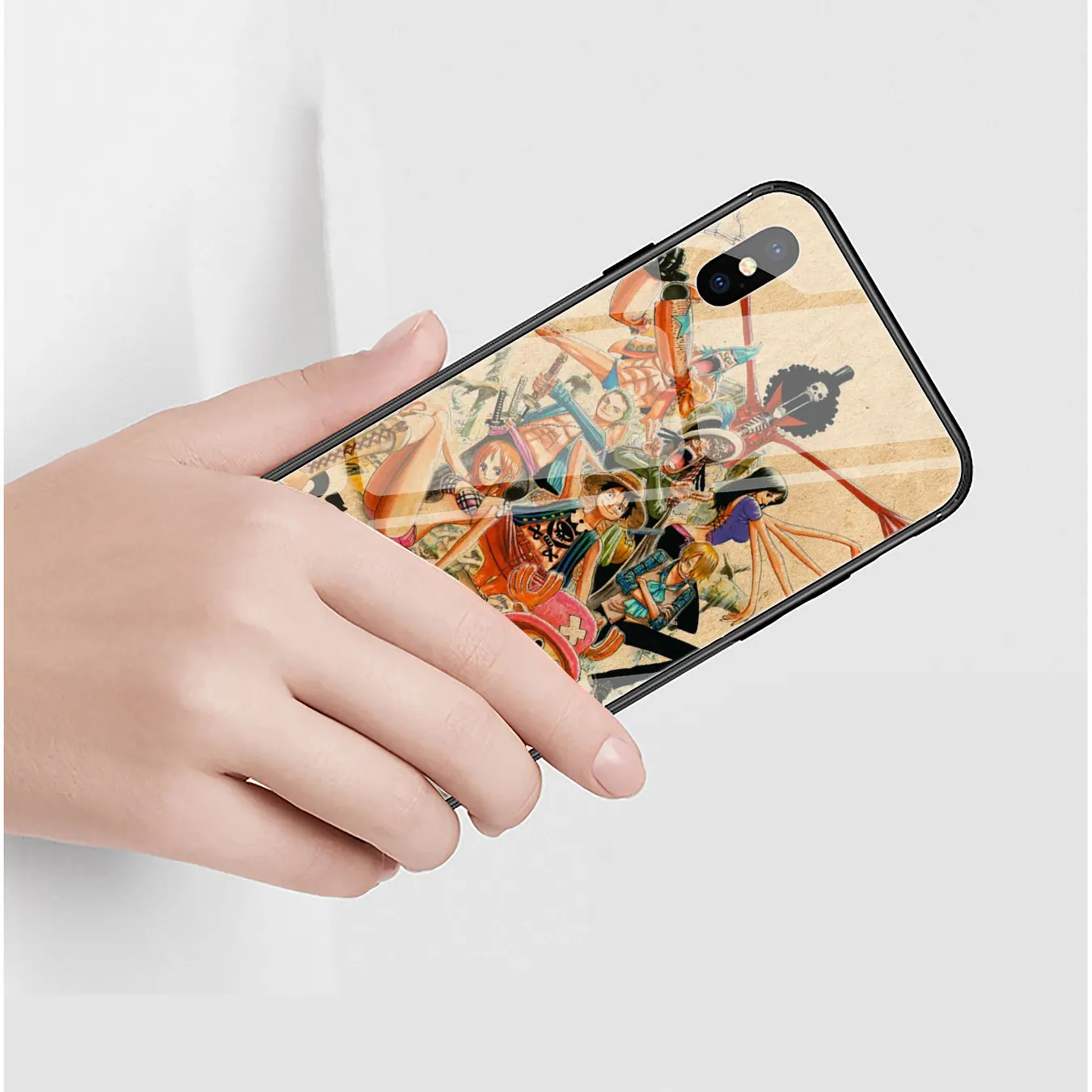 Lavaza one piece Luffy чехол для телефона из закаленного стекла для Apple iPhone XR X XS Max 8 7 6 6S Plus 5 5S SE 10 чехол s