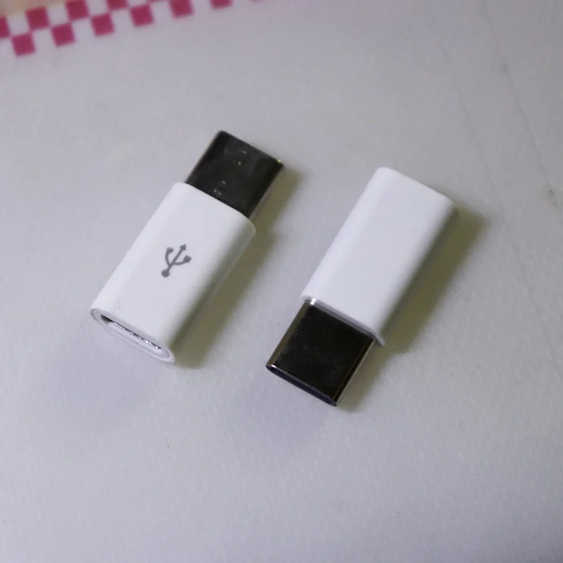 Адаптер USB 3 1 Type C (папа) Micro (мама) для Macbook Nokia N1 ChromeBook Nexus 5X 6P 2 шт.|type-c male|type-c 3.1type-c to