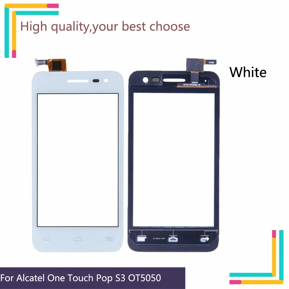 10 шт./лот для Alcatel One Touch Pop S3 OT5050 OT 5050 5050x сенсорный экран Сенсорная панель сенсор