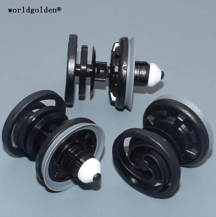 100 шт. пластиковые фиксаторы для дверной отделки с герметиком VW #7L6868243 Клипсы