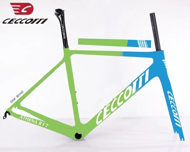 Углеродная рама для дорожного велосипеда супербыстрая Ceccotti цвет OEM 2 года