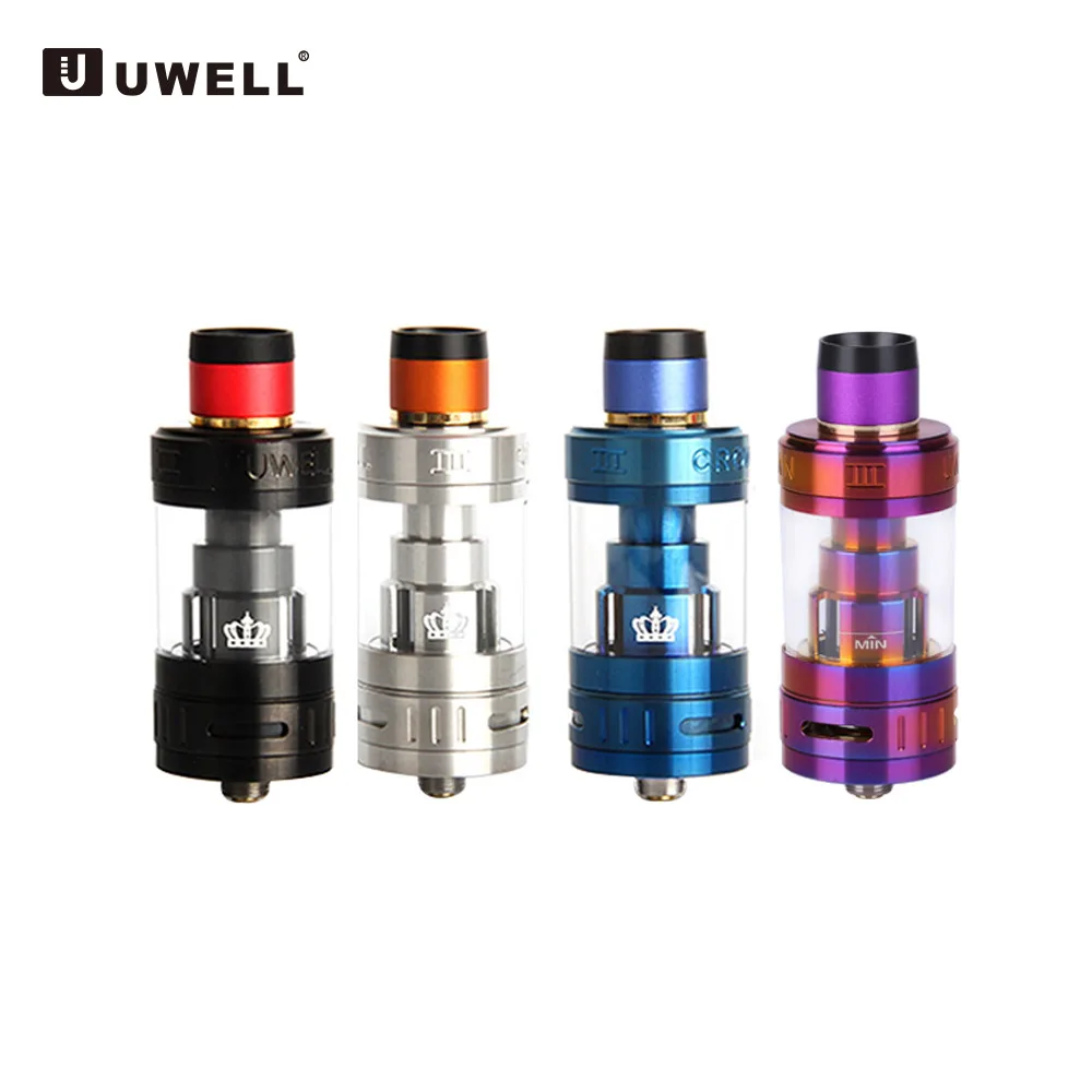 Оригинальный Uwell Crown III атомайзер 5 мл Емкость электронной сигареты диаметр 24 мм